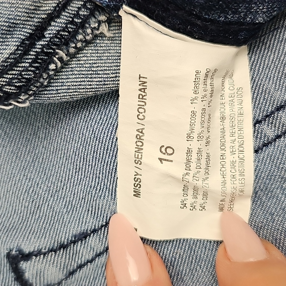 NEW SOFIA JEANS BY SOFIA VERGARA SKINNY ANKLE BLUE JEANS - Picture 13 of 15